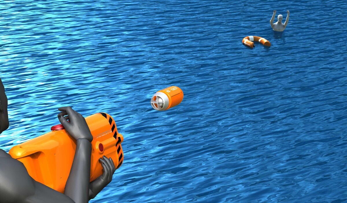 Samuel Adeloju's winning Longreach Buoyancy Deployment System