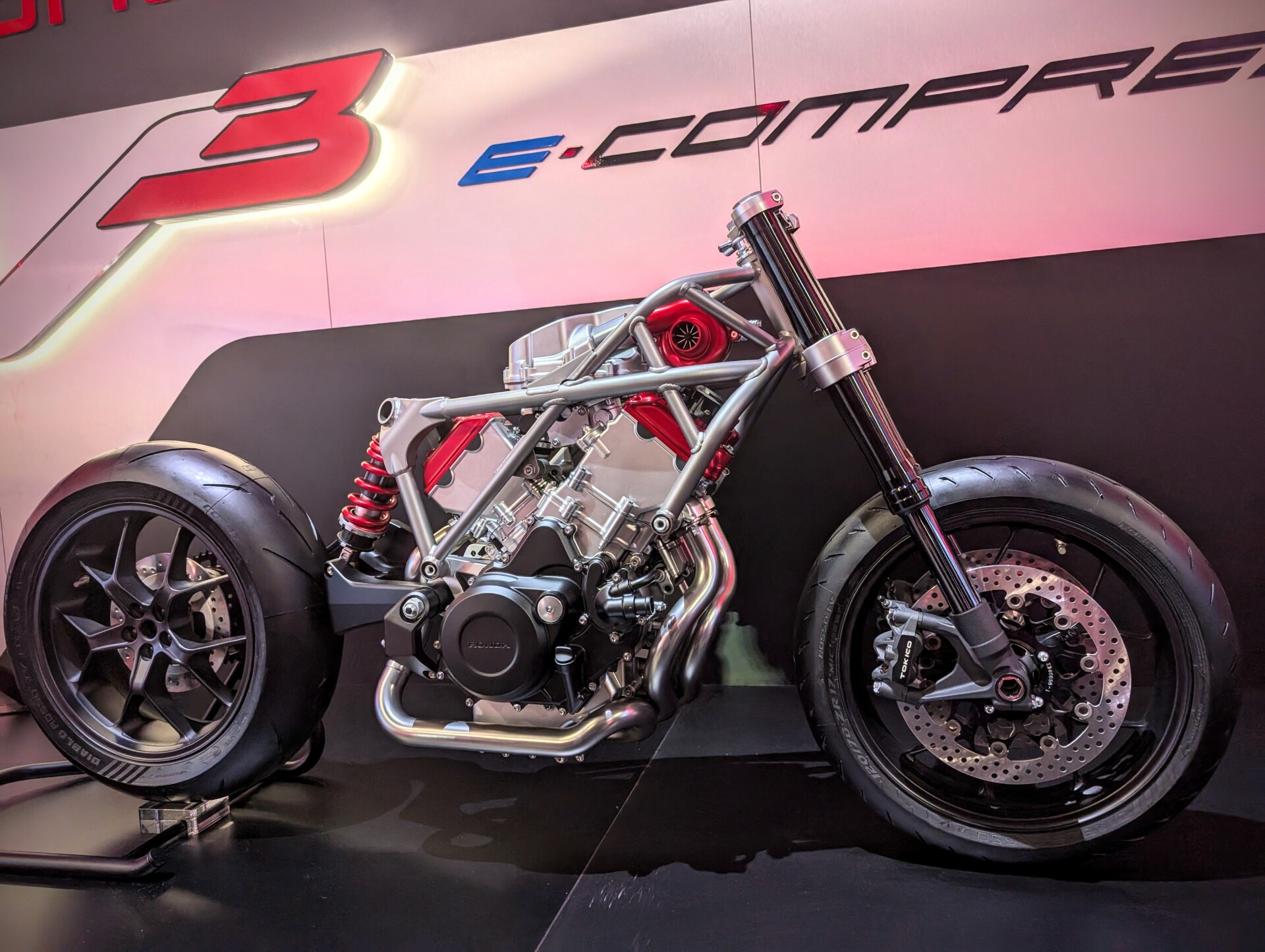 Honda's cutting-edge V3 engine gets boosted with electric compression
