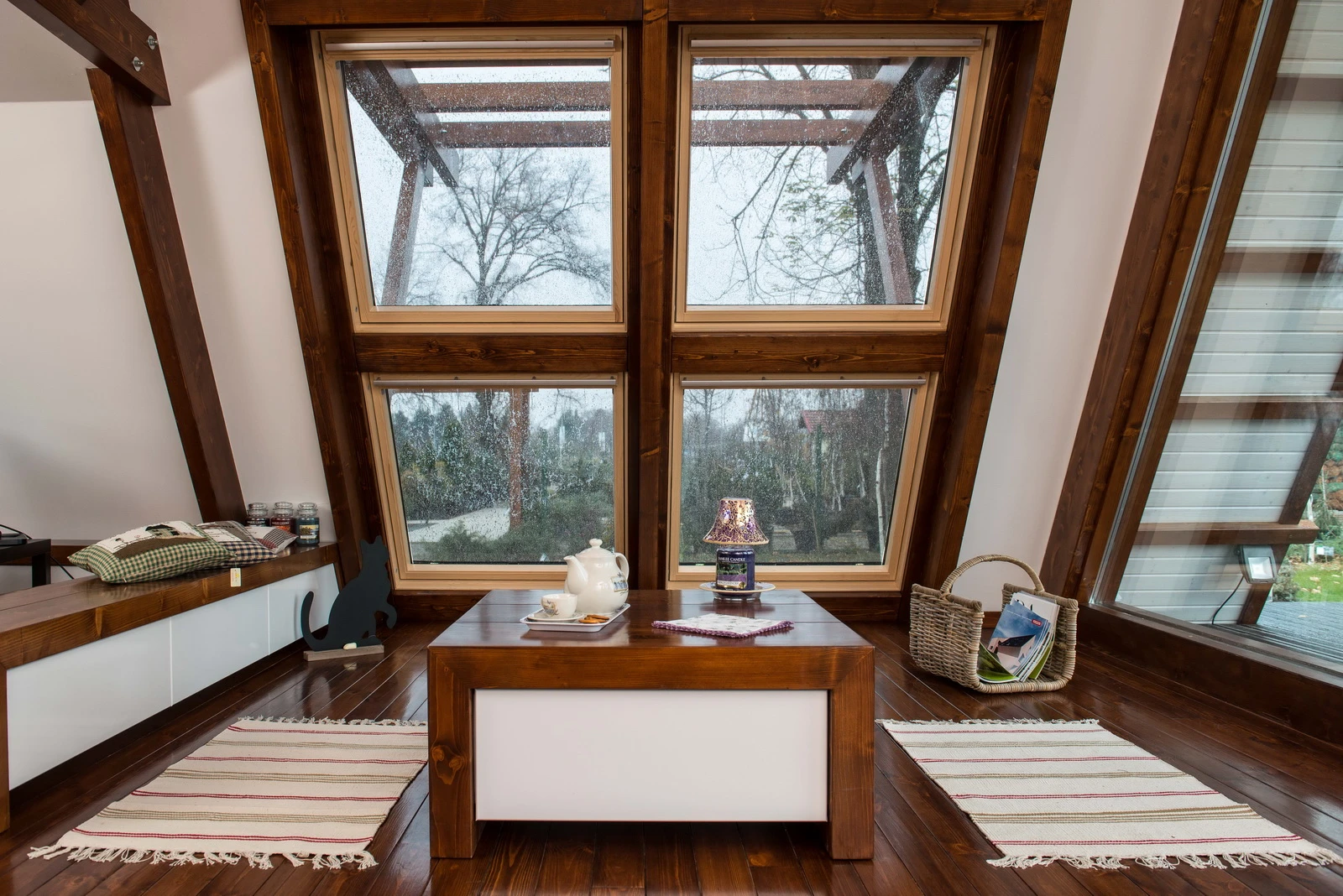 Large windows are employed in the design of each Soleta zeroEnergy home