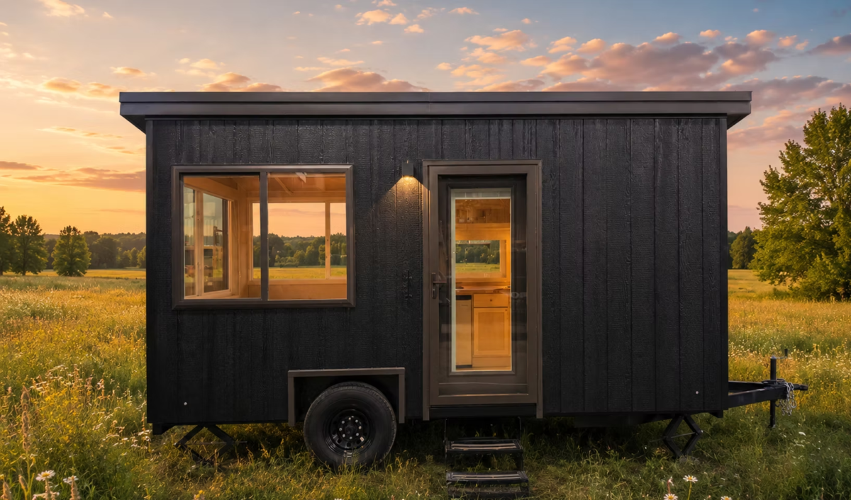 Affordable 16-ft tiny house makes every inch of space count