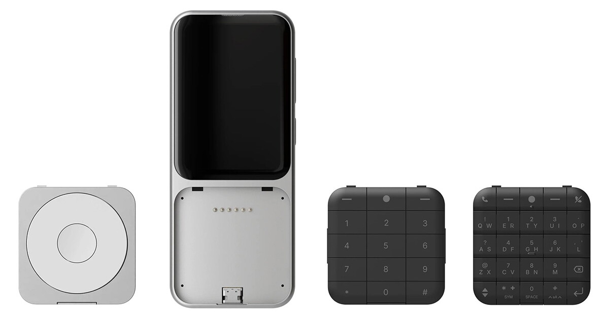 Sidephone Showcases Modular Blackberry SureType-Style Keyboard Tile