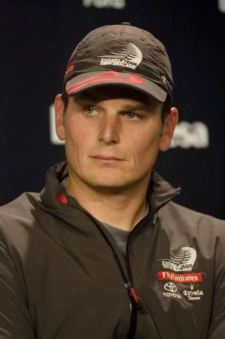 Valencia Louis Vuitton Act 13Skippers' Opening Press Conference:Emirates Team New Zealand, Dean Barker