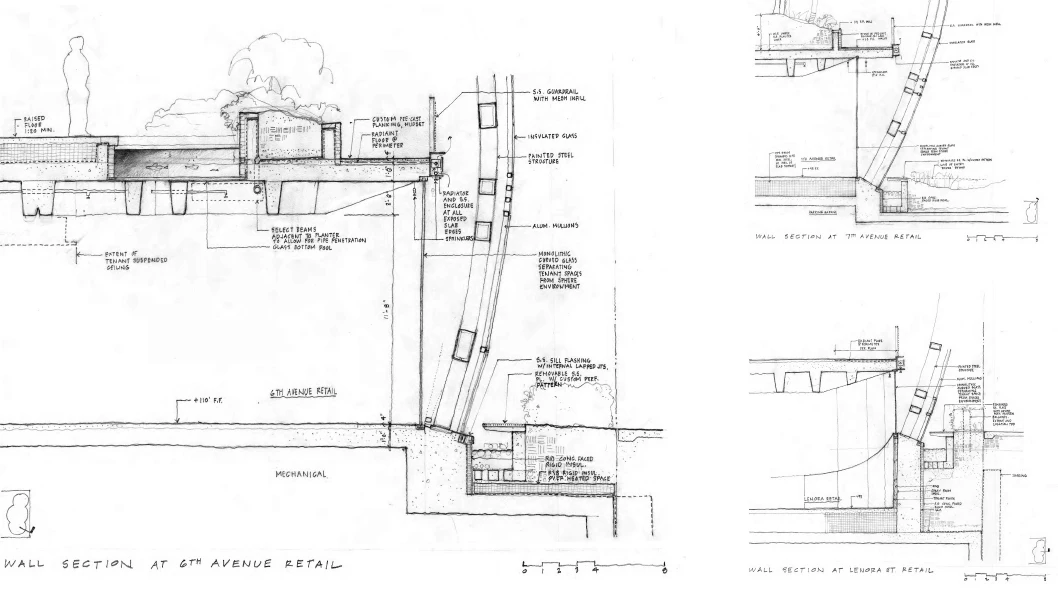 Spheres at ground level (Image: NBBJ)