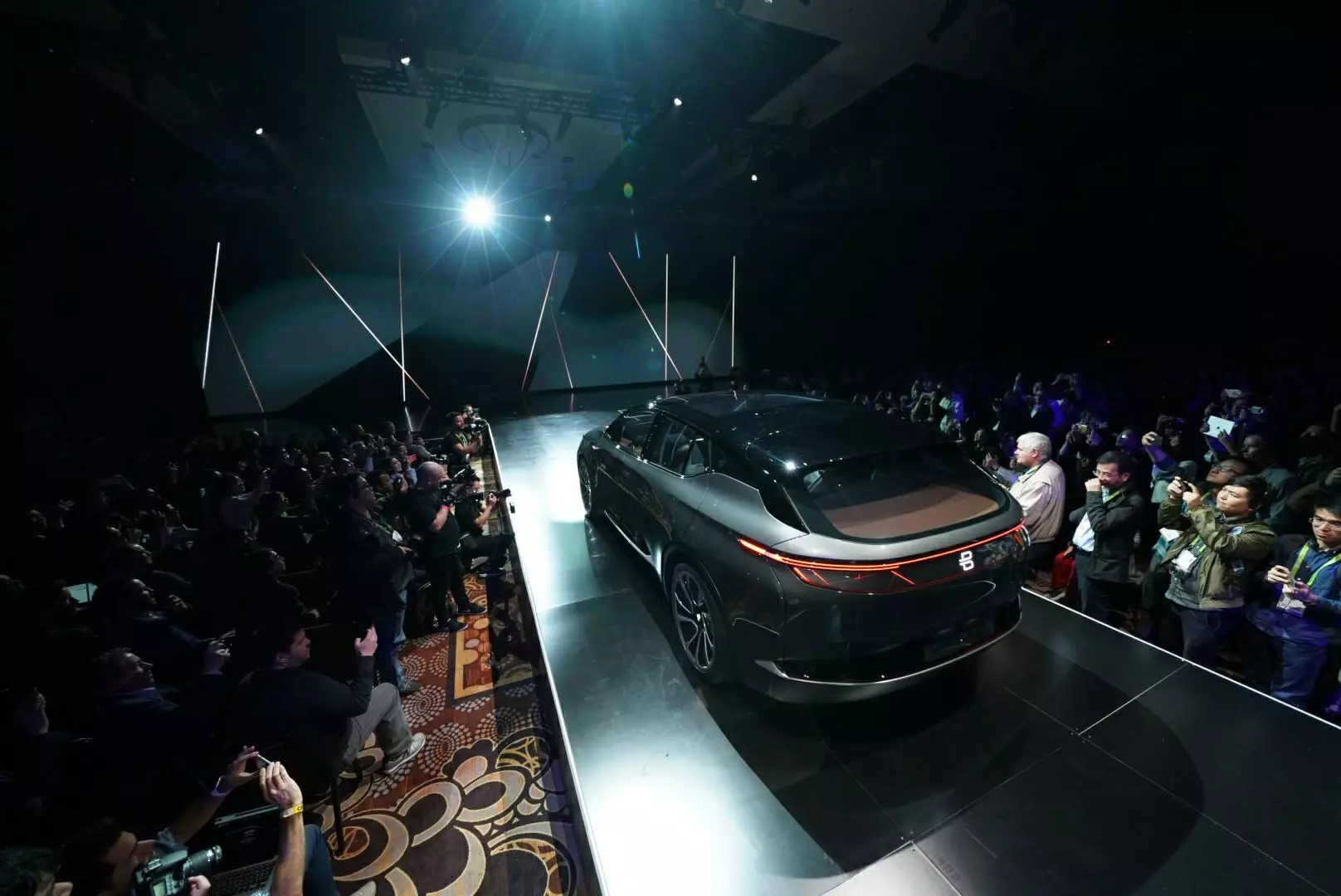 Byton reveals its concept at the 2018 Consumer Electronics Show