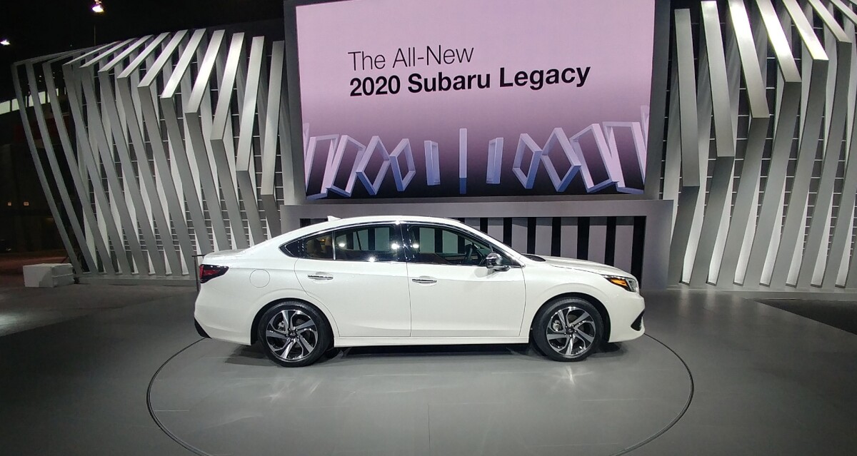 Subaru chose the 2019 Chicago Auto Show to unveil the all-new 2020 Legacy, which will enter showrooms later this year