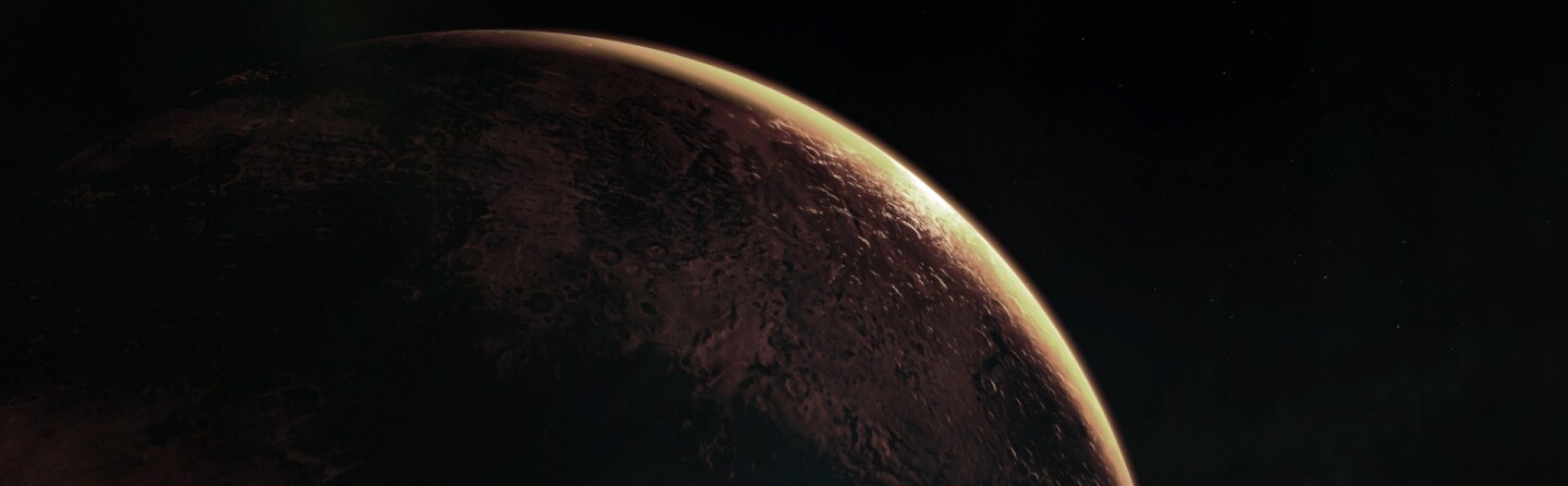 Artist's concept of L 98-59b, the smallest exoplanet discovered by NASA’s Transiting Exoplanet Survey Satellite