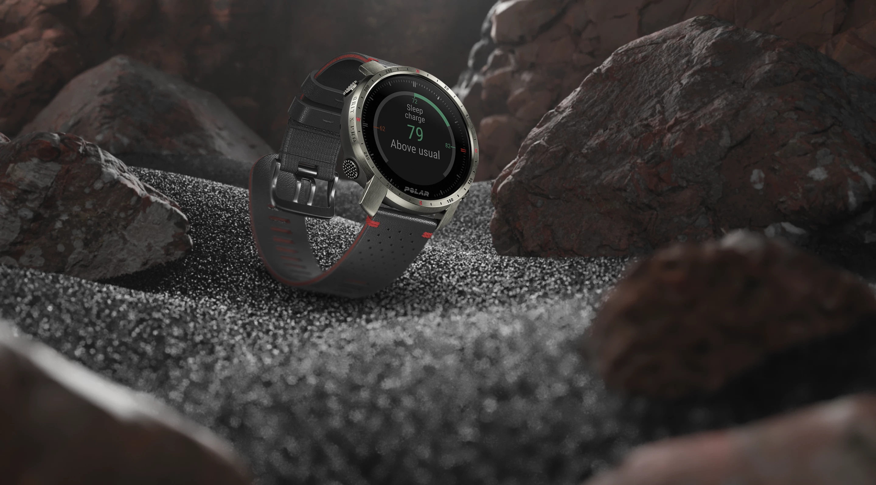 The Grit X Pro Titan has the same feature set as the standard Grit X Pro outdoors smartwatch, but is made using lightweight titanium instead of stainless steel