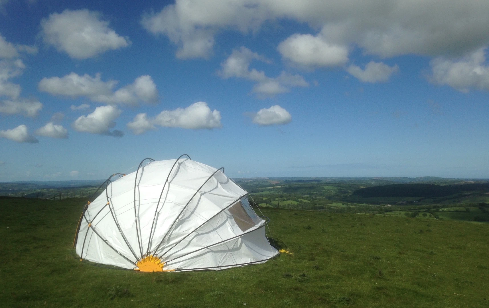 Mollusc Tents is trying to raise funding on Kickstarter now
