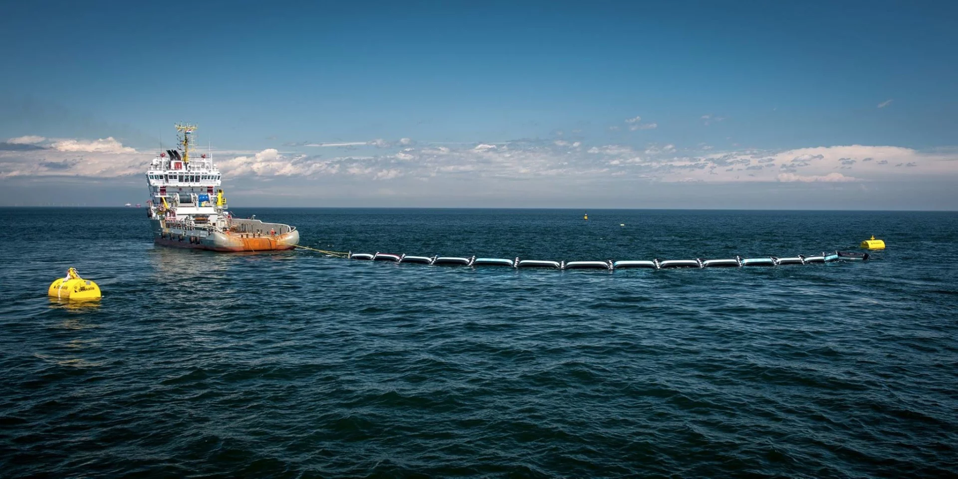 Slat says that if everything goes to plan, the system can cut the time required to clean up the world's oceans from millennia to mere years