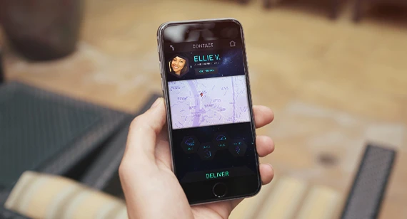 Pegasus can be controlled manually or deliveries can be setup via a smartphone app