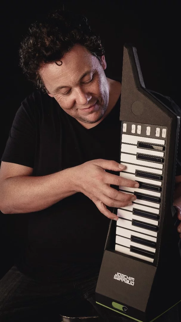 French musician, remixer and producer Joachim Garraud with the limited edition Producer Box