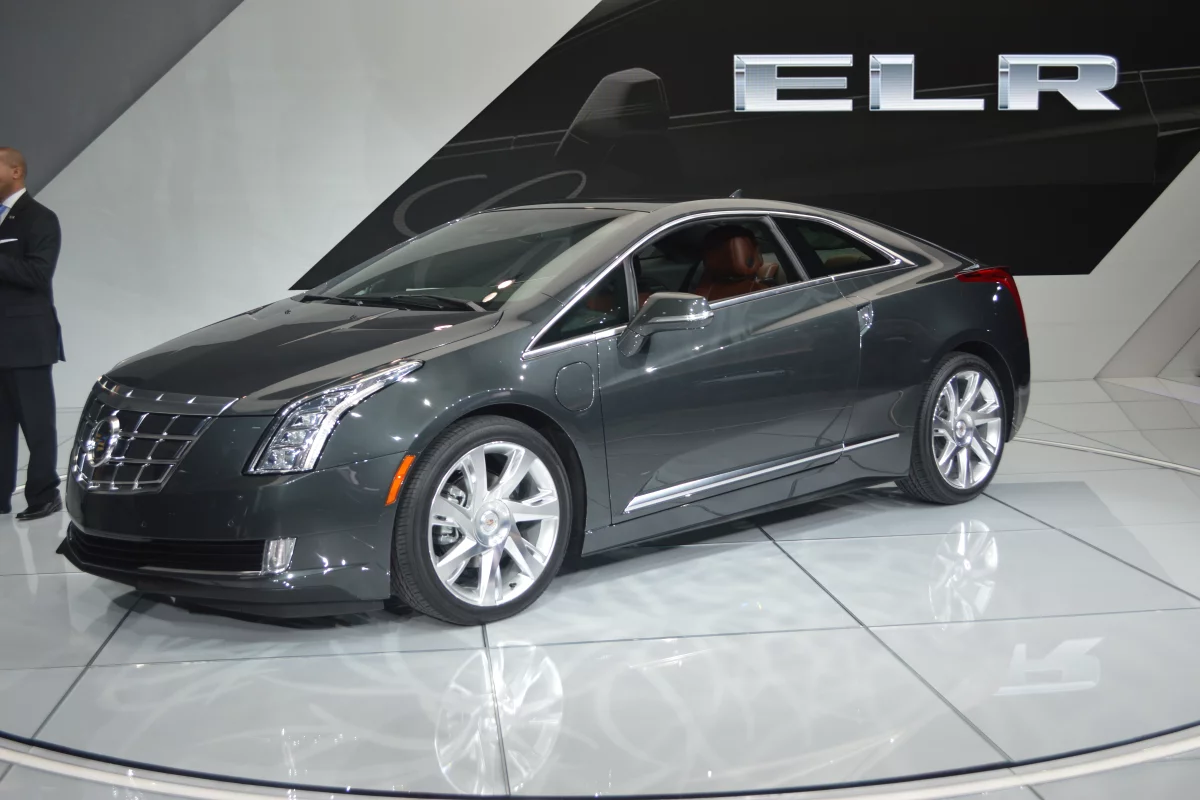 Cadillac's Volt-based 2014 ELR plug-in hybrid at NAIAS in Detroit