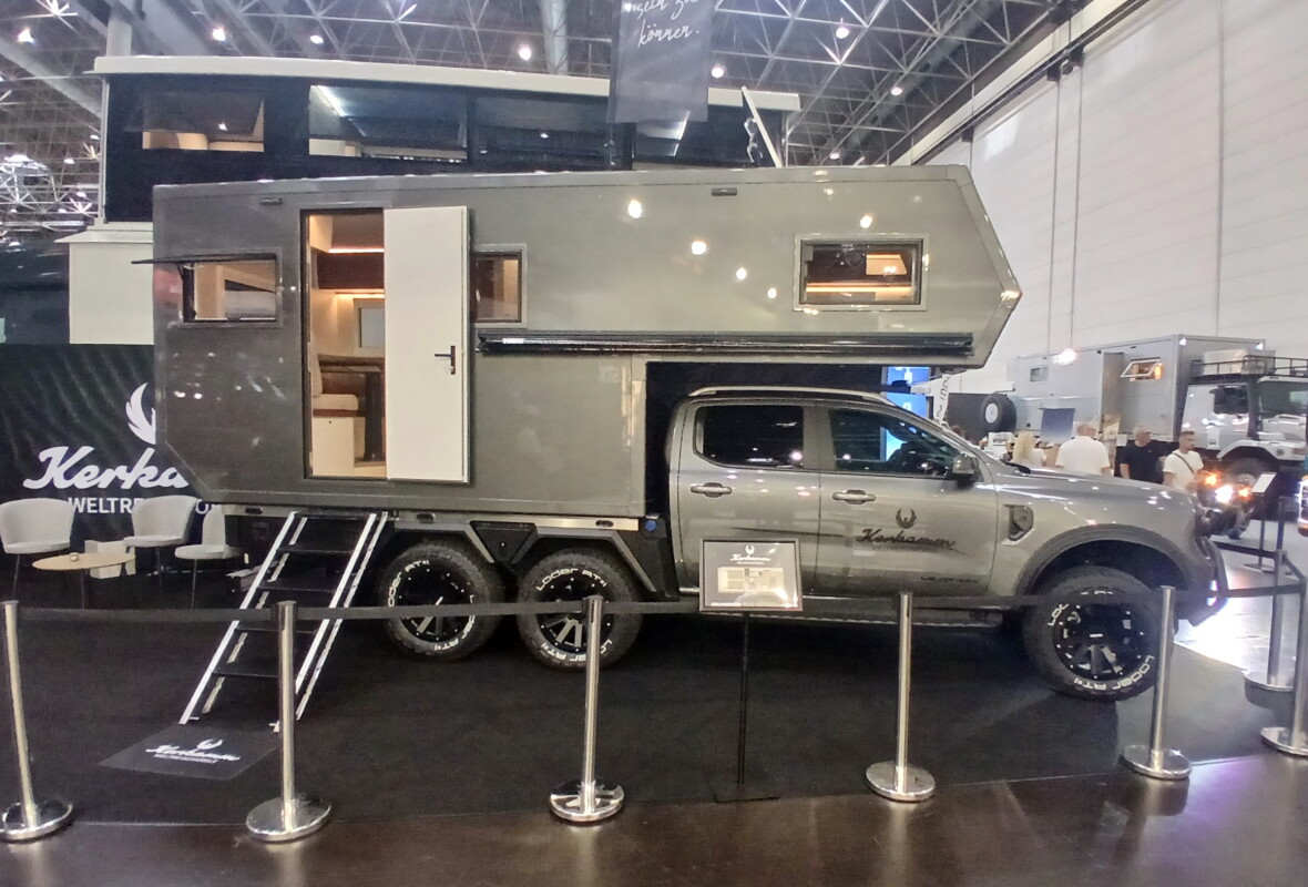 6x4 Ford Ranger Super Duty camper is pure excess, but not for America