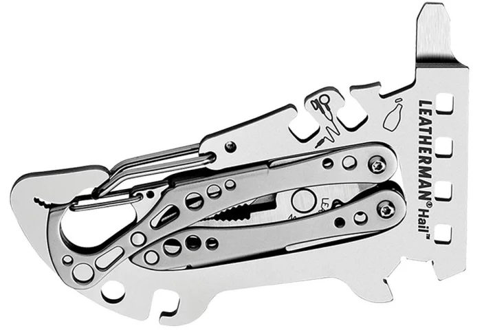 The Leatherman Hail + Style PS combines two multi-tools in one