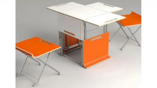 Paket dining set offers a clever dining solution for people short on space