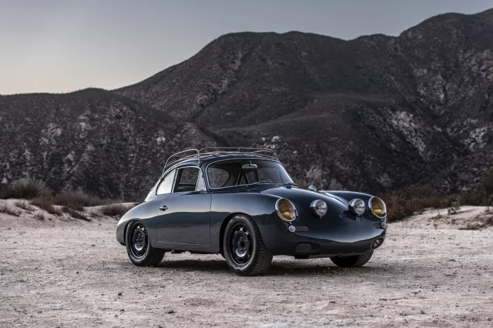 Designed for all-weather driving, the Porsche 356 C4S combines Porsche design from the 1960s and 1990s