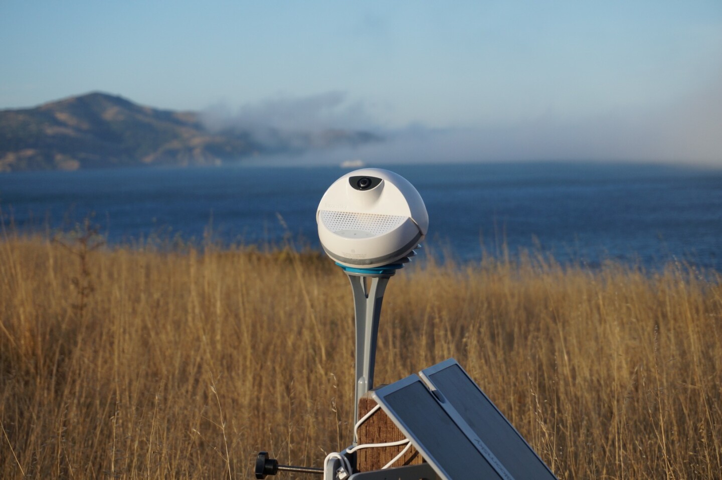 The BloomSky Sky2 is designed with sensors to measure temperature, humidity, barometric pressure, and precipitation as well as a built-in HD camera that snaps a color photo every five minutes