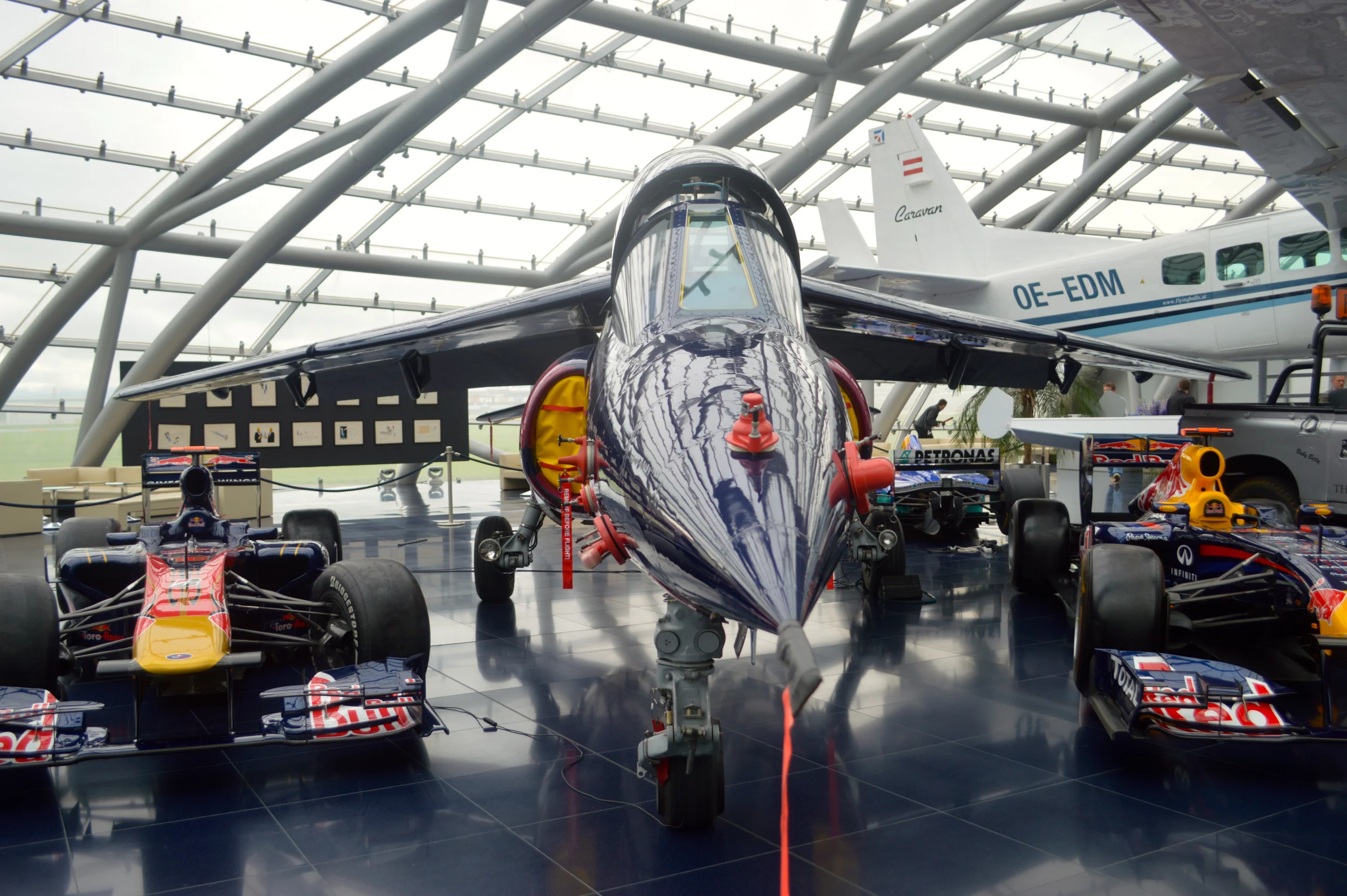 Looking straight down the nose of the Alpha Jet feels like staring at the tip of a missile (Photo: C.C. Weiss/Gizmag)