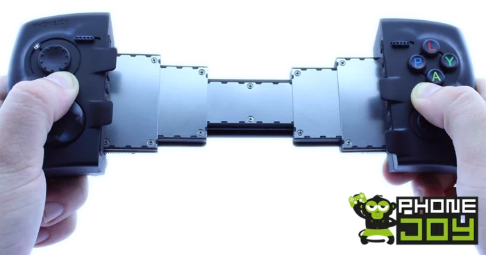 The design features an extendable frame to accommodate the majority of smartphones