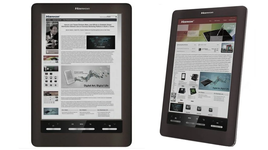 Hanvon has unveiled a 9.68-inch color e-Ink reader which will be available in China from March next year
