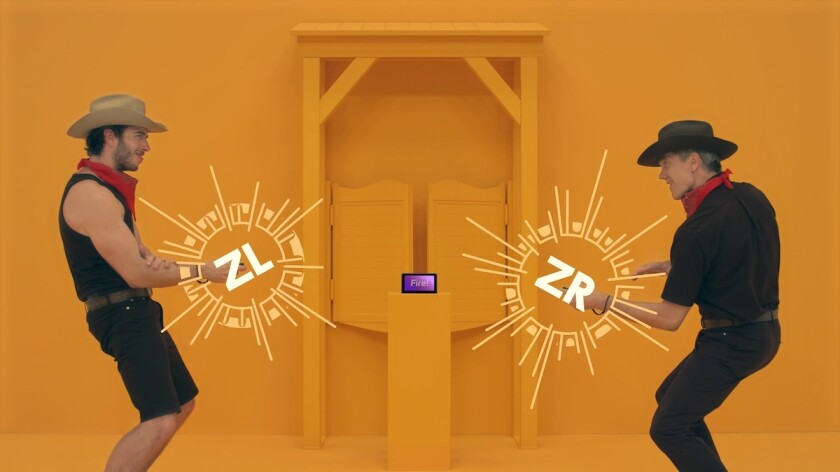1-2-Switch is a mini-game compilation for the Nintendo Switch, featuring 28 different mini-games designed to showcase the hardware's capabilities