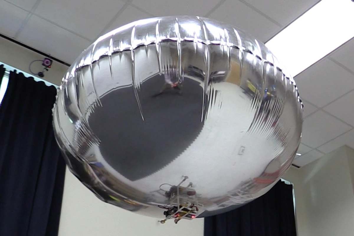 Georgia Tech is developing safer drones, including autonomous blimps that can read faces and gestures