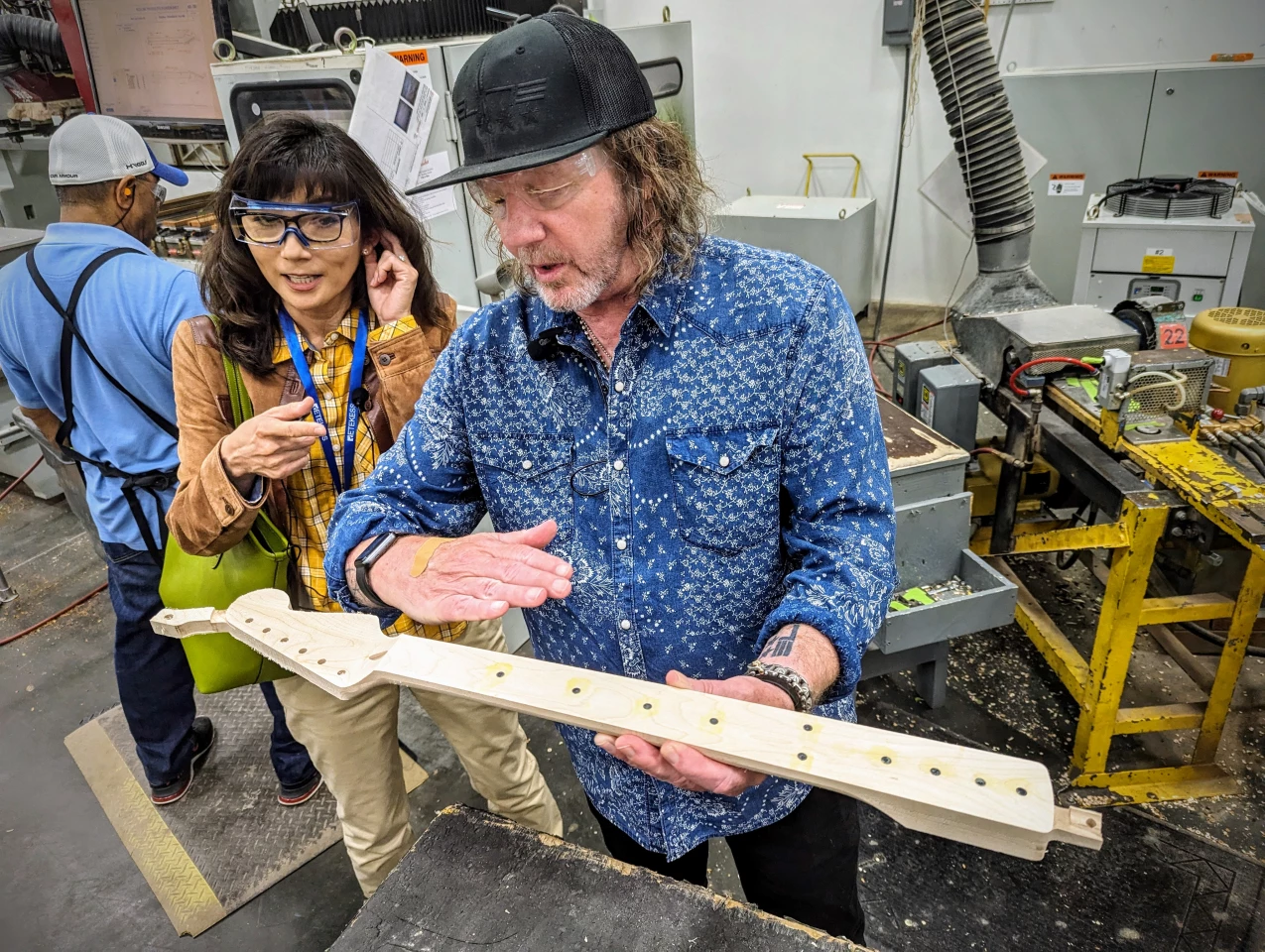 Mark Kendrick takes us through the neck section