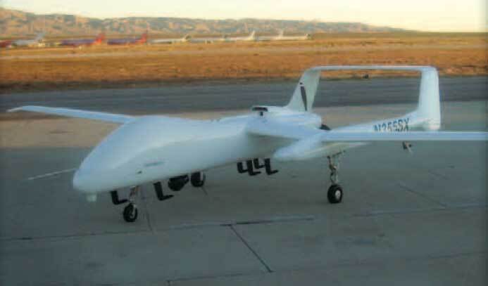 The Firebird in unmanned configuration