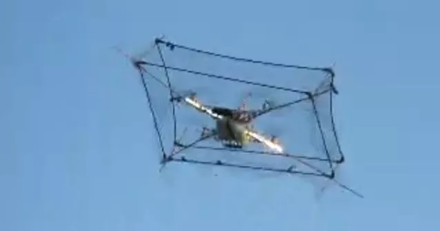 The original version of the Batcopter, designed for studying the flight characteristics of bats (Image: Kenn Sebesta)