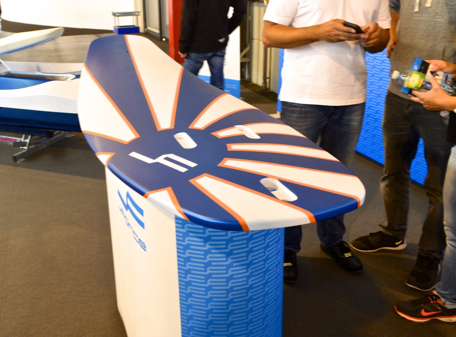 The eBoard has a 15-hp electric drive