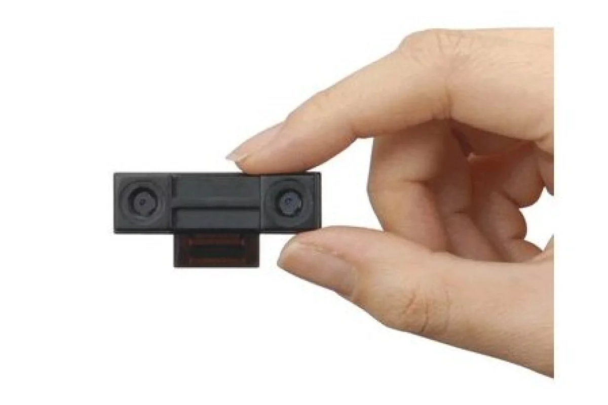 Sharp has just announced the development of a 3D camera unit compact enough to be used in mobile devices and capable of capturing movies in 720p high definition
