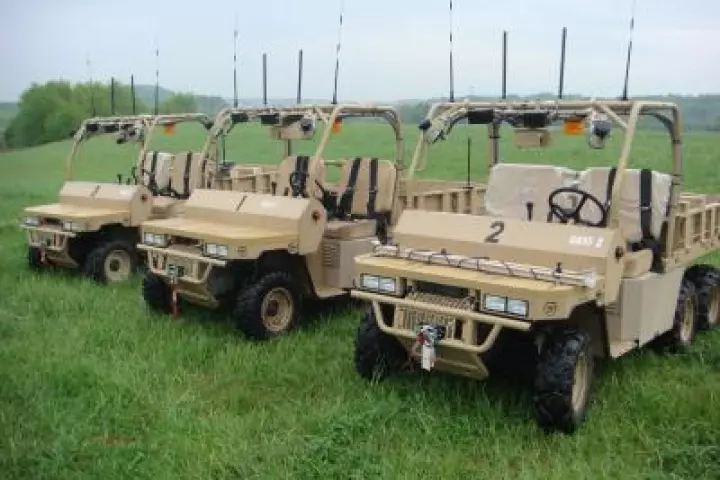 The GUSS autonomous vehicles developed by Virginia Tech are to make their debut at the 2010 RIMPAC war games