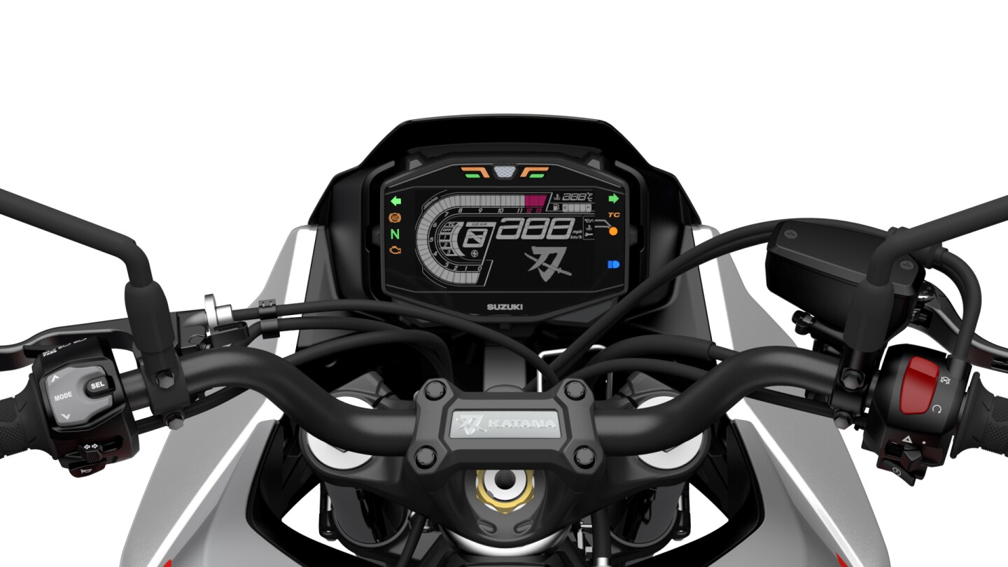 Suzuki Katana 3.0: cockpit