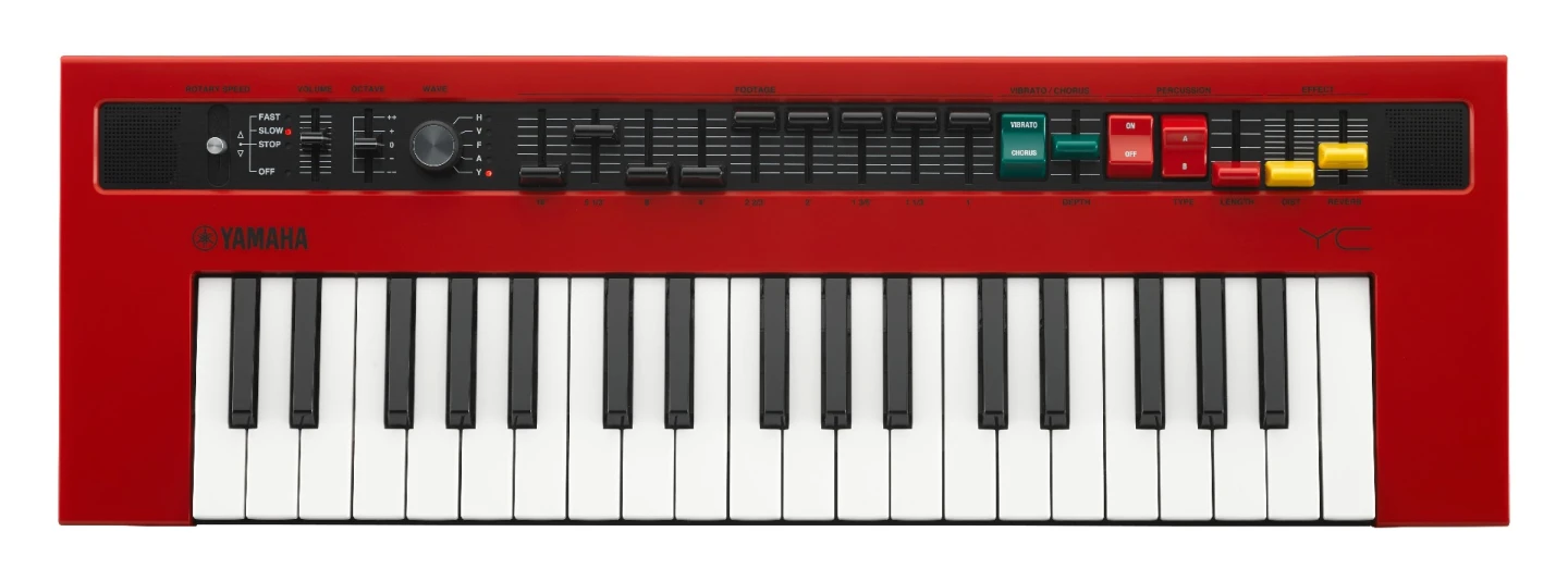 The reface YC brings back Yamaha's combo organ from the late 1960s, albeit in a more compact package