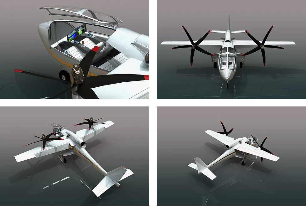 Four-seat cabin looks like fun to get into