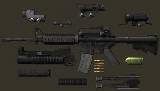 Realistic weapons and an understanding of their capabilities is all part of the training