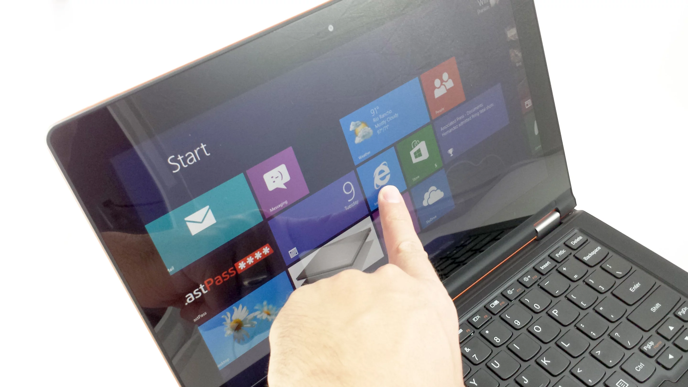 Multitouch can be handy, even in Notebook Mode