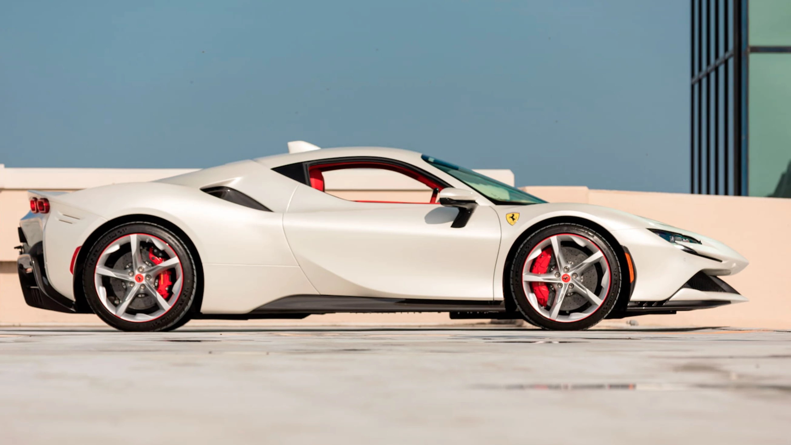 This 2021 Ferrari SF90 Stradale sold for $935,000 at Mecum's 2022 Kissimmee sale on 15 January 2022