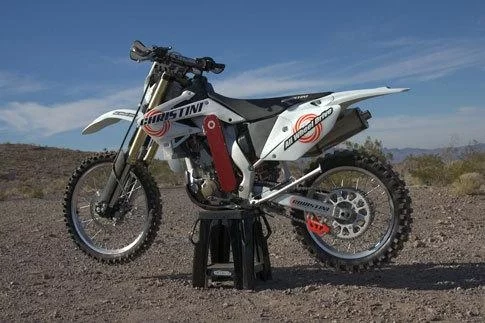 Christini's AWD motorcycle system