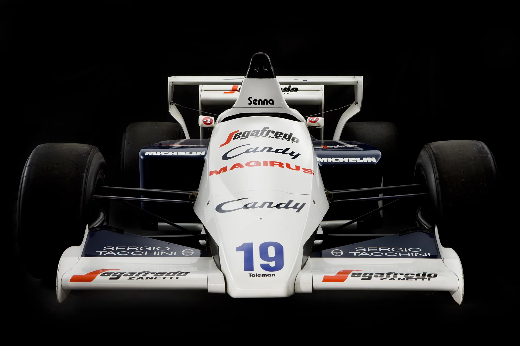 Ayrton Senna's Toleman TG184-2 F1 car up for sale
