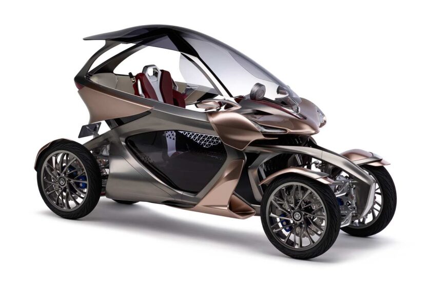 The Yamaha MWC-4 electric-powered concept will be revealed at the Tokyo Motor Show