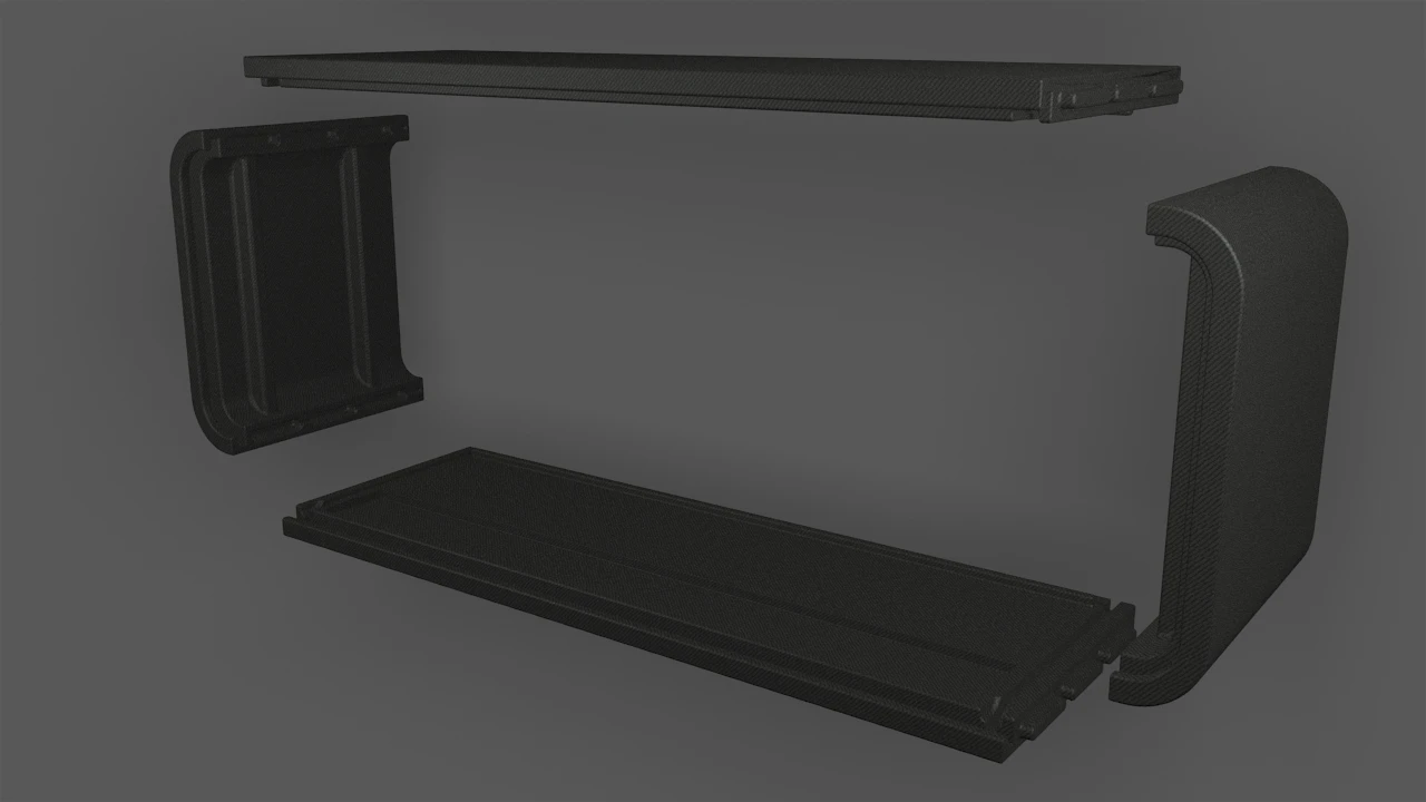The expanded polypropylene (EPP) furniture construction is another weight saving measure in the Travelino's design