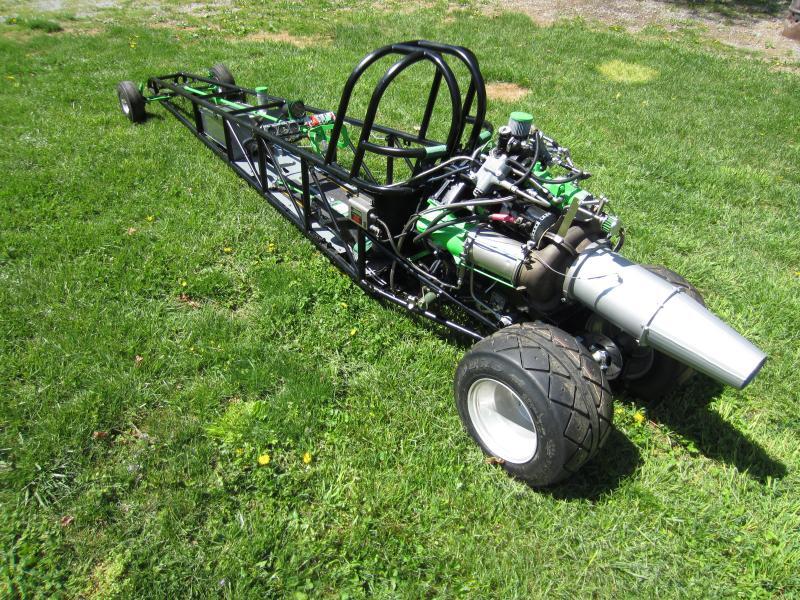 Jetpowered junior dragster for sale on eBay