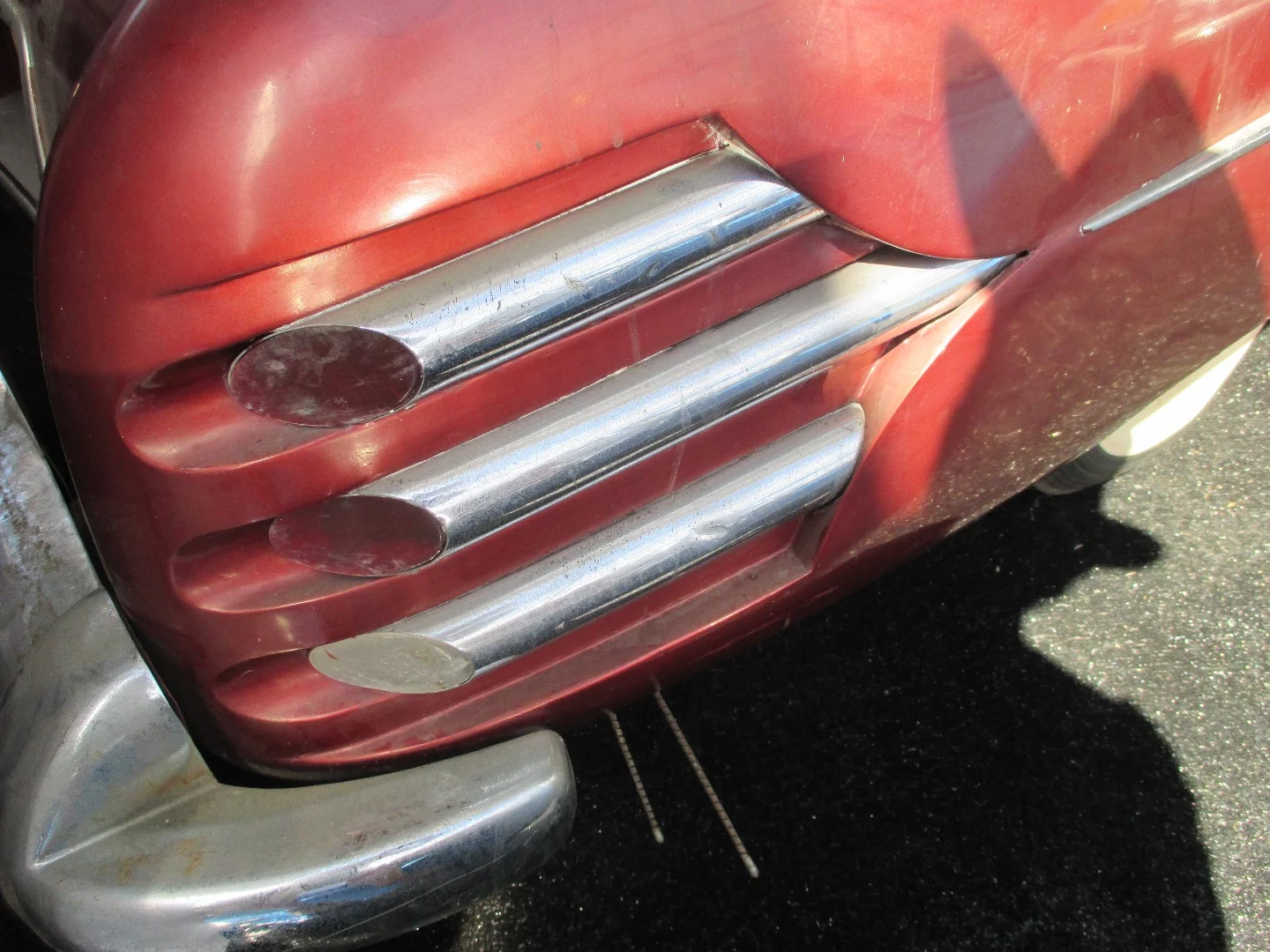 A Hudson Italia exhaust.