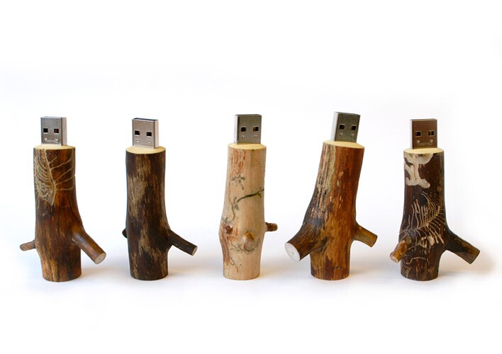 OOOMS Wooden USB Stick