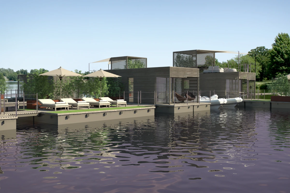 Abifloat floating villas by Christian Grande