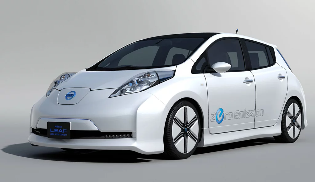The Nissan LEAF Aero Style Concept