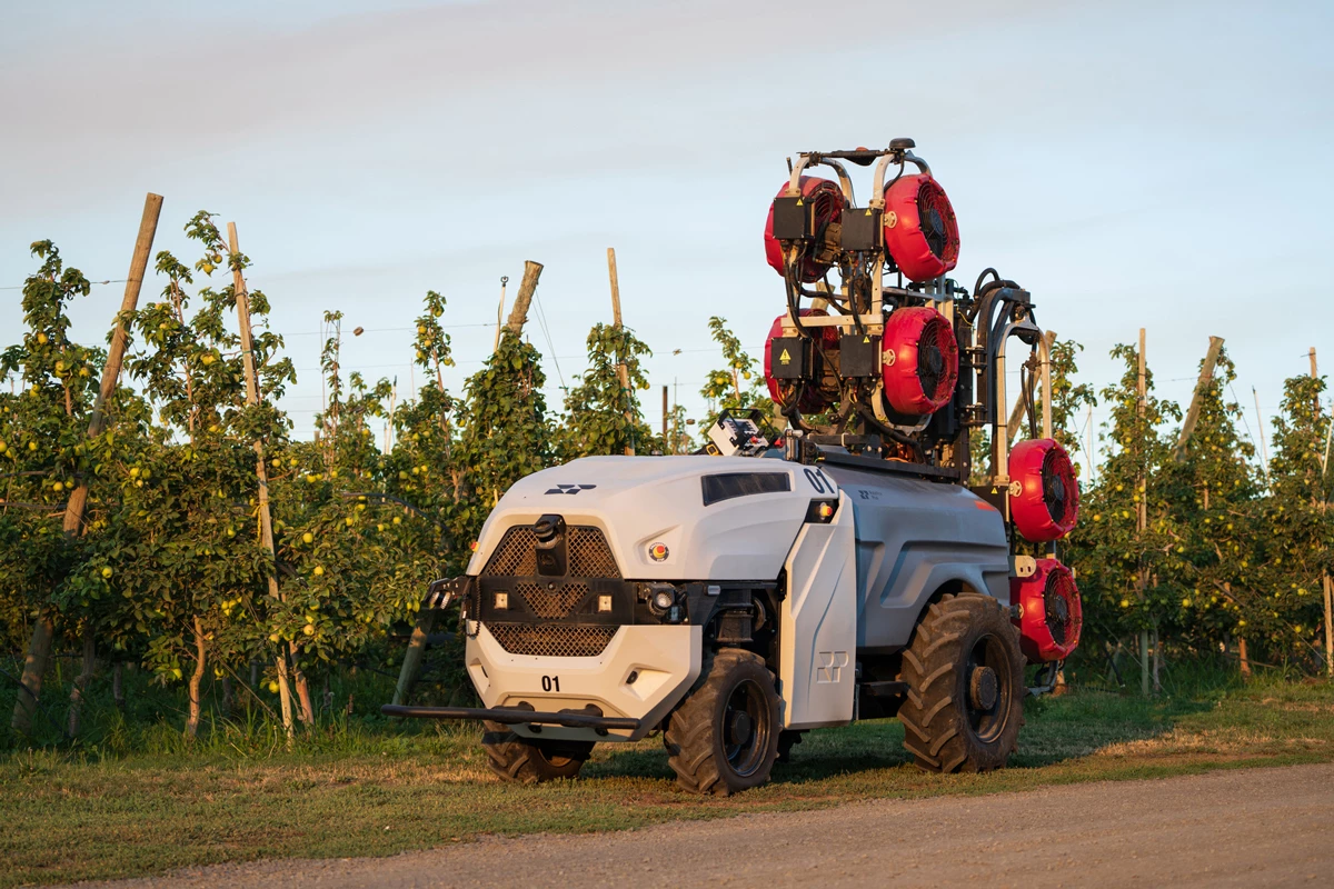 Unlike a conventional tractor, Prospr has no hydraulic, gearbox or differential fluids that need to be changed