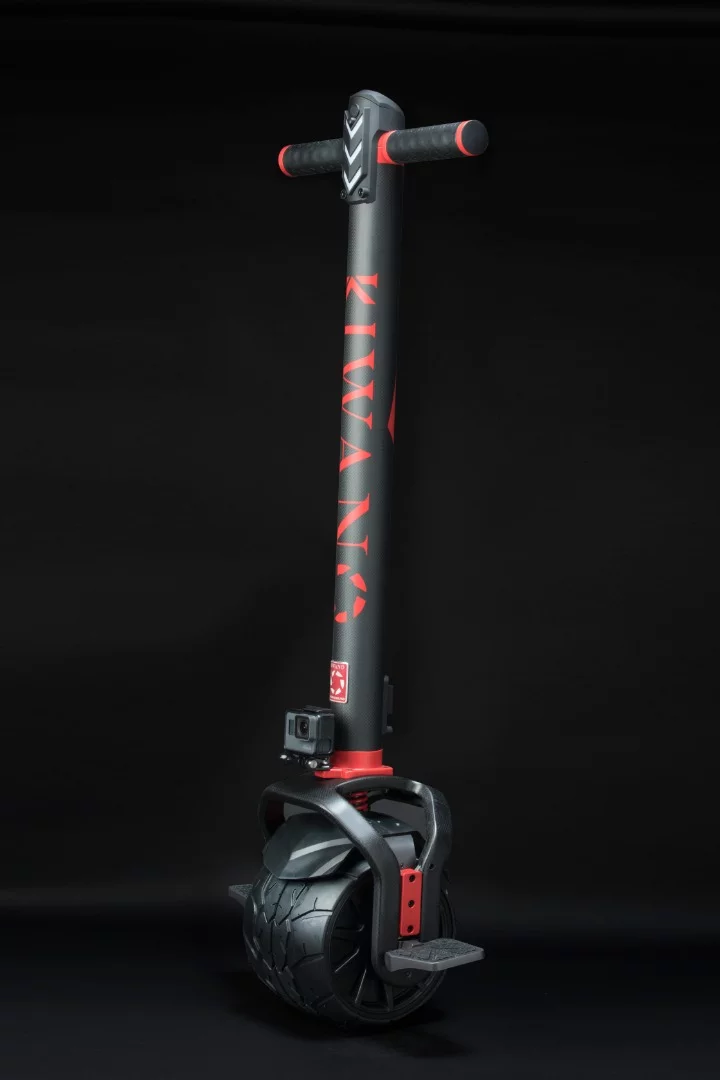 Buyers can choose between urban and all-terrain tire versions of the KO1+ electric monowheel