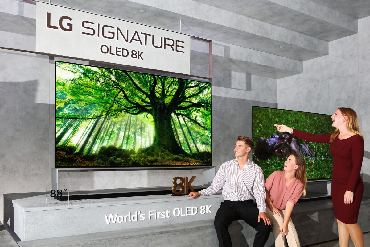 LG's 88-inch 8K OLED TV opened up to global buyers LG's 88-inch 8K OLED TV opened up to global buyers